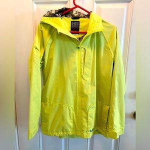 Neon Burton Rain Jacket
